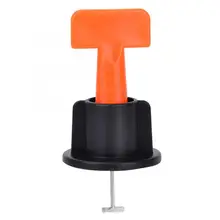 50Pcs Tile Leveler Flooring Wall Leveling System Locator Spacer Building Supplies Tile Leveler