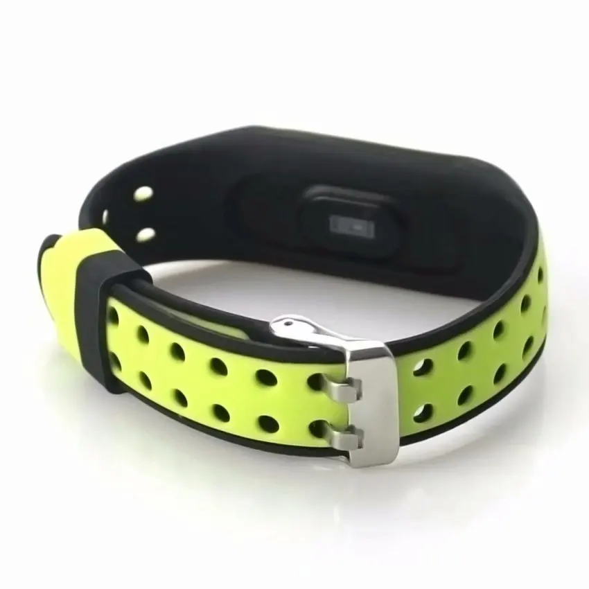 Ремешок силиконовый для Xiaomi Mi Band 3 4 5 сменный спортивный браслет смарт часов Mi5