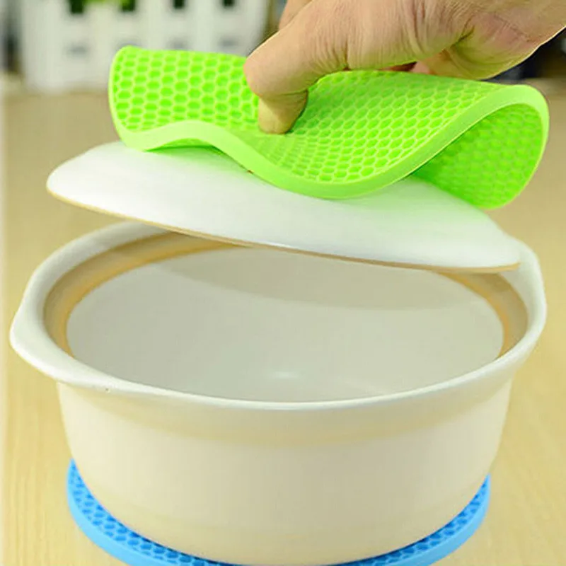 14 см Лидер продаж новый практичный силиконовый держатель коврик кухонный