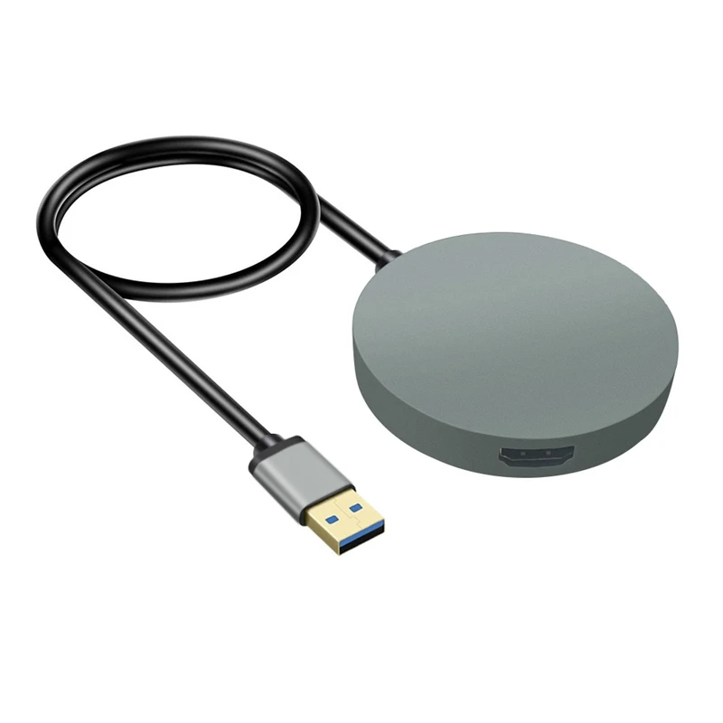 USB3.0 to Dual HdMI-Compatible Converter 4K HD Simultaneous Display Screen Type-C Expansion Dock HUB | Компьютеры и офис