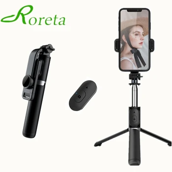 

Roreta Extended Version Wireless Bluetooth Selfie Stick Monopod Mini Tripod With Shutter Remote Control For iOS/Android Phone