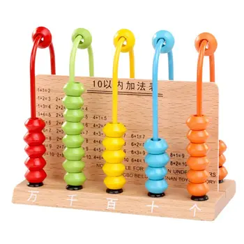 

Wooden Math Puzzle Number Counting Game for Kids Early Education Toys