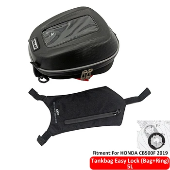 

2020 New Quick release Tanklock Tankbag Easy Lock Fuel Tank Bag 5L Waterproof For Honda CB500X CB 500 X CB500X ABS 2019-2020