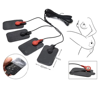 Electric Shock SM Toys Pulse Kit Anal Vibrator Electro Urethral Catheter Stimulate Nipple Clip Adult Sex Toys For Women Men 4