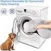 Luxury Dog Bed Square Dog Beds Long Plush Dog Mat Beds for Small Medium Large Dogs Supplies Pet Dog Calming Bed Washable Kennel 6