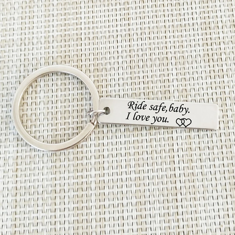 Handmade-Silver-Color-Letters-Carved-Ride-safe-baby-I-love-you-Charms-Keychain-for-Sons-and (4)