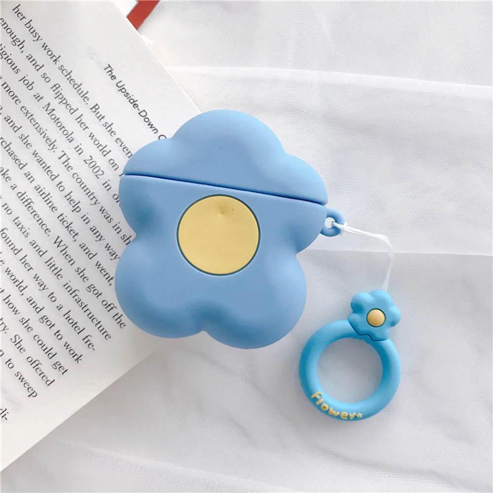 Для AirPods чехол с 3D милым рисунком Дамбо кактус камера наушники чехол s для Apple Airpods 2 забавные привидения аксессуары Защитная крышка - Цвет: GJ0696
