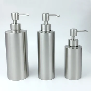 

High Quality Stainless Steel Soap Dispenser Hand Sanitizer In Emulsion Bottle Bathroom Accessories WY116101