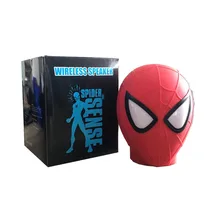 5 Вт Светодиодный светильник, шлем человека-паука, bluetooth-динамик, Мстители, Marvel, бас, USB интерфейс, штекер, 32G, кнопка TF карты, F4042