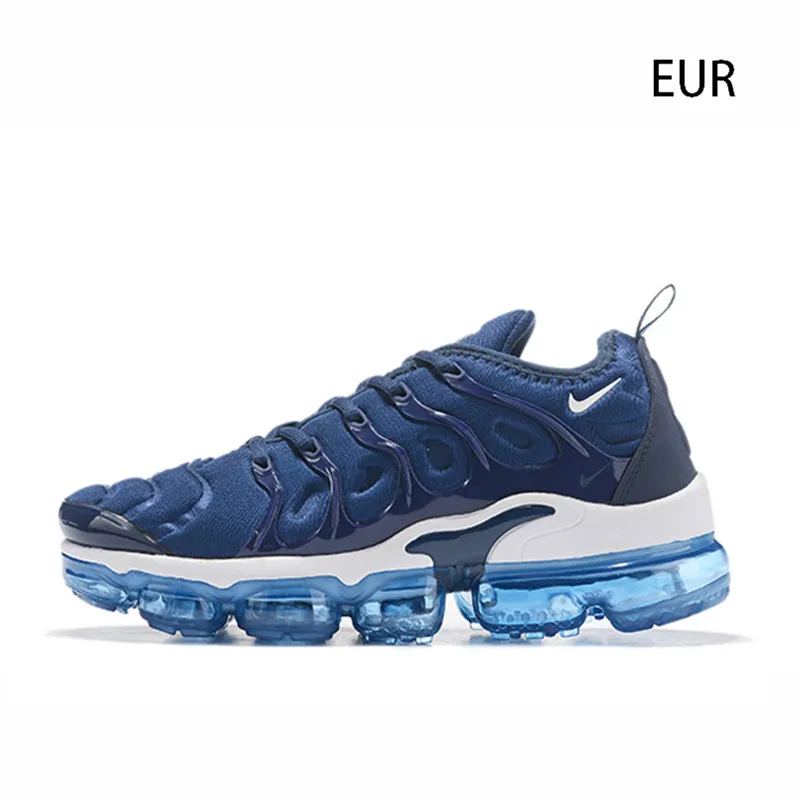Nike Air Vapormax плюс спортивная обувь для мужчин уличные спортивные кроссовки удобные дышащие - Цвет: blue