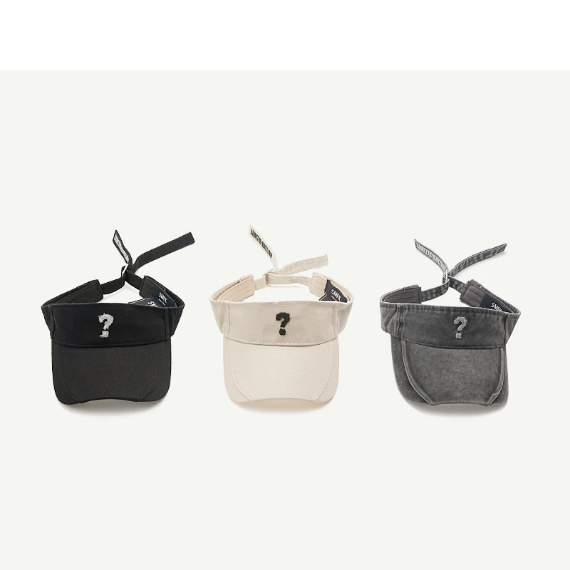 Sun Hats Washed Denim Cotton fabric with embroidered slogan | Аксессуары для одежды