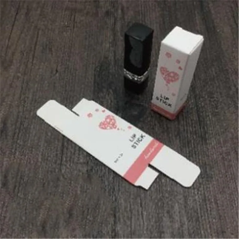 K4 Процесс печати, 2,5x2,5x8,5 см, тюбик для бальзама для губ, картонная коробка, тюбик для губной помады, DIY упаковочная коробка, цветная крафт-бумага, подарочная коробка - Цвет: K4