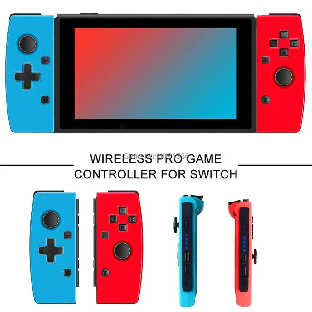 Беспроводной игровой Bluetooth контроллер для консоли Nintendo Switch joycon геймпад джойстик
