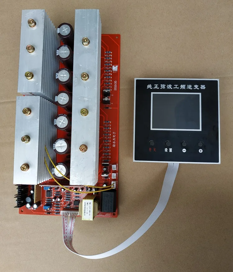 Английский ЖК-дисплей инвертор частоты питания PCB Материнская плата 12 В до 48
