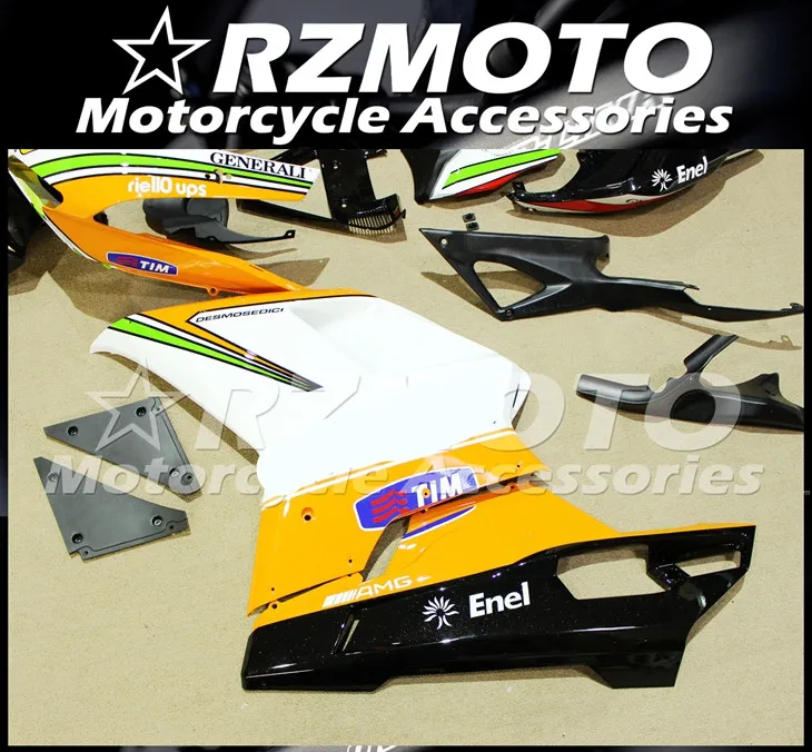 Мотоциклетный обтекатель abs подходит для DUCATI 848 1098 2007-2012 корпусные детали прессформы Магазин № 0389