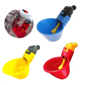 

30 Pcs Automatic Poultry Water Drinker Chicken Hen Bird Plastic Drinking Cups Farm Livestock Feeding Bowl Watering Supplies