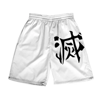 

Demon Slayer comfy Elastic Waist Kimetsu no Yaiba shorts casual Ufotable men's shorts quick-dry fabrics easy to clean