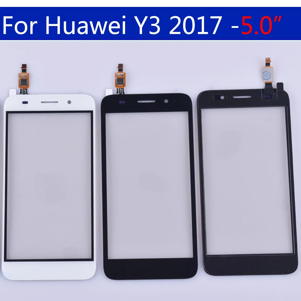 5," для Huawei Y3 Сенсорный экран дигитайзер передней Стекло Панель для CRO-L02 CRO-L22 CRO-L03 CRO-L23 CRO-U00 сенсорный Экран