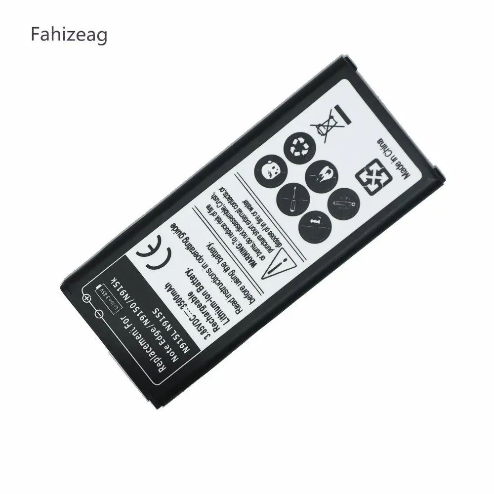 Fahizeag 10Pcs EB-BN915BBC Black Battery Replacement For Samsung Galaxy Note Edgec N9150 N915K N915L N915S MObile phone