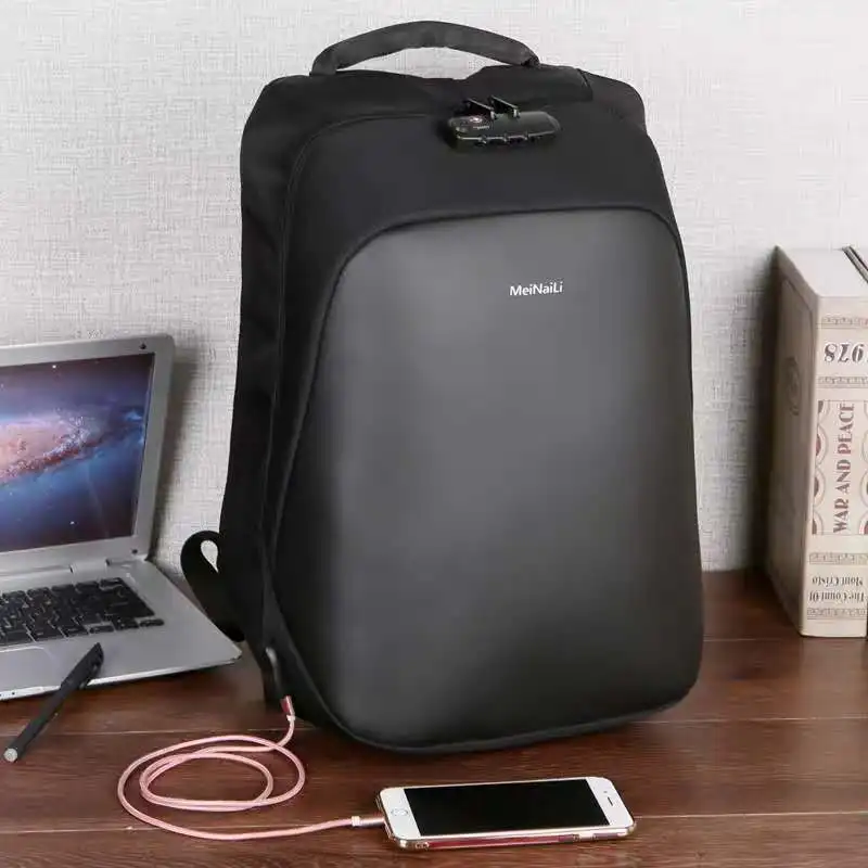 Anti-theft USB charge backpack men travel laptop backpack large capacity business rucksack college student shoulder bags Mochila