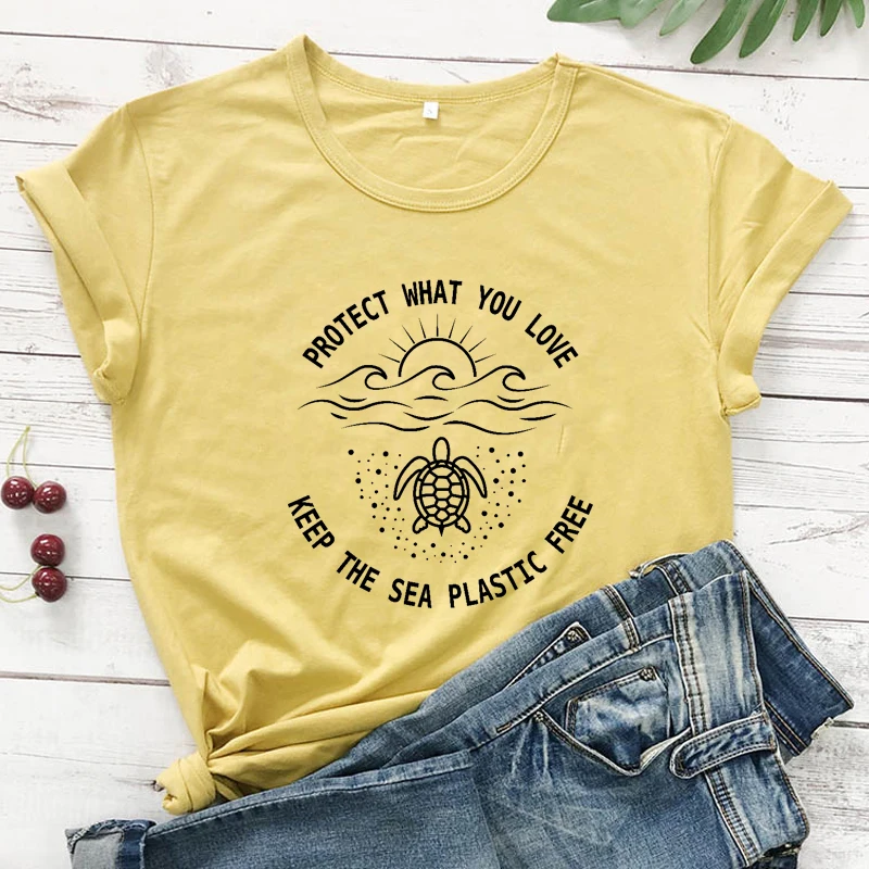 Keep The Sea Plastic Free T-shirt