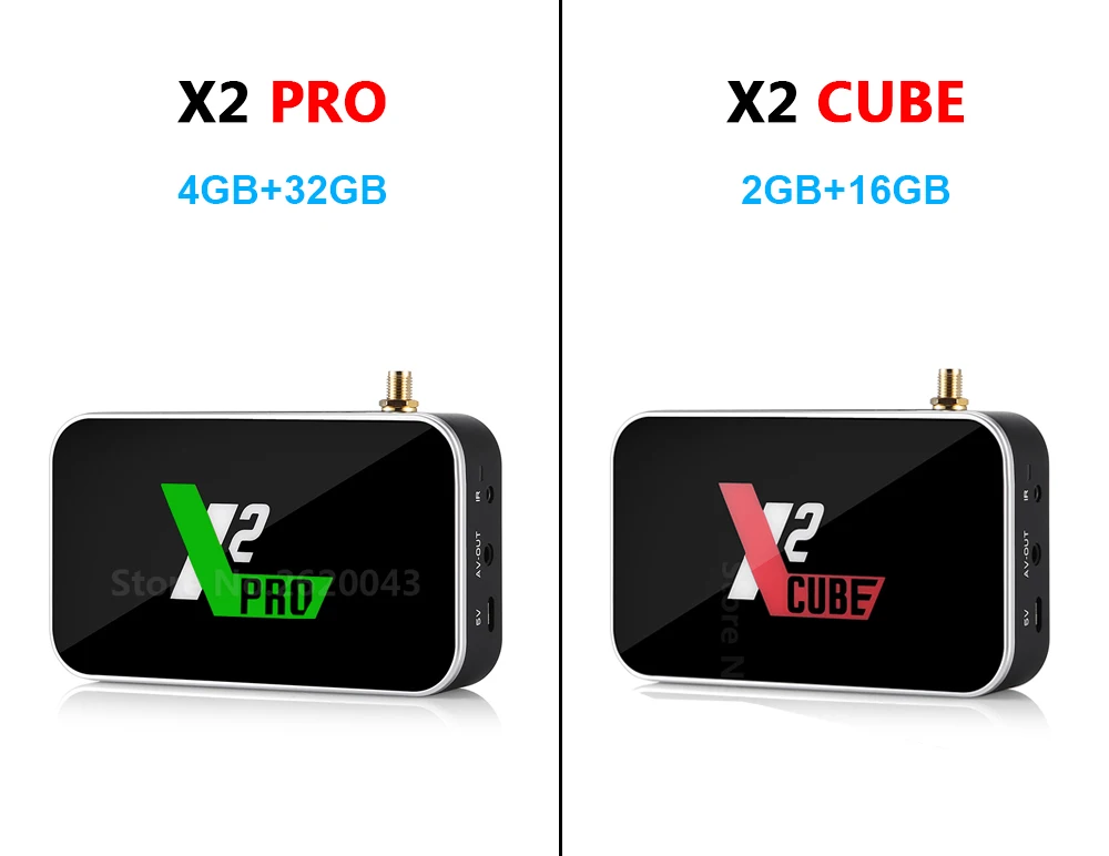 X2 Pro cube Android Tv Box Amlogic S905X2 4GB DDR4 32GB 2,4G/5G wifi LAN 1000M Bluetooth 4,0 телеприставка 4K HD медиаплеер