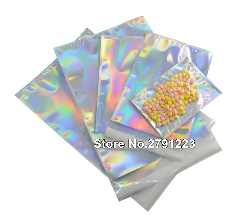 Self-seal Adhesive Courier Bags Laser Holographic Plastic Poly Envelope Mailer Postal Shipping Mailing Bags Cosmetic Underwear