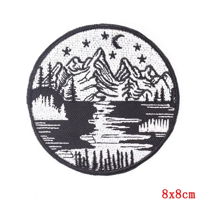 PE4731CT Вышитые патчи для одежды DIY стикер значки патч аксессуар наклейка для одежды пришивная аппликация железная нашивка на одежду - Цвет: PE4731CT