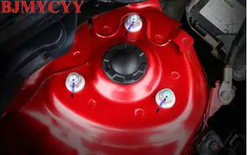 

BJMYCYY 2PCS/SET ABS protection cover for automobile shock proof screw for mazda CX-3 CX-4 CX-5 atenza axela