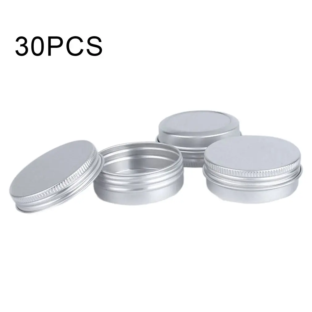 

Practical Round Aluminum Box Threaded Mouth Crimped Durable Aluminum Can Waterproof Lightweight Aluminum Box