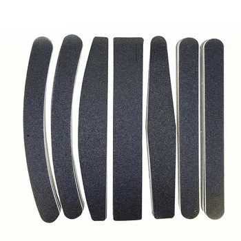 

Waterproof Reusable Nail File Buffers 100/180 Half Moon Sanding Buffing Files UV Gel Polisher Grinding Nail Art Salon Tools