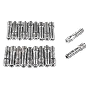 

20 Pack 58mm Wheel Stud Conversion M14*1.5 to M12*1.5 Extended Shank Adapter