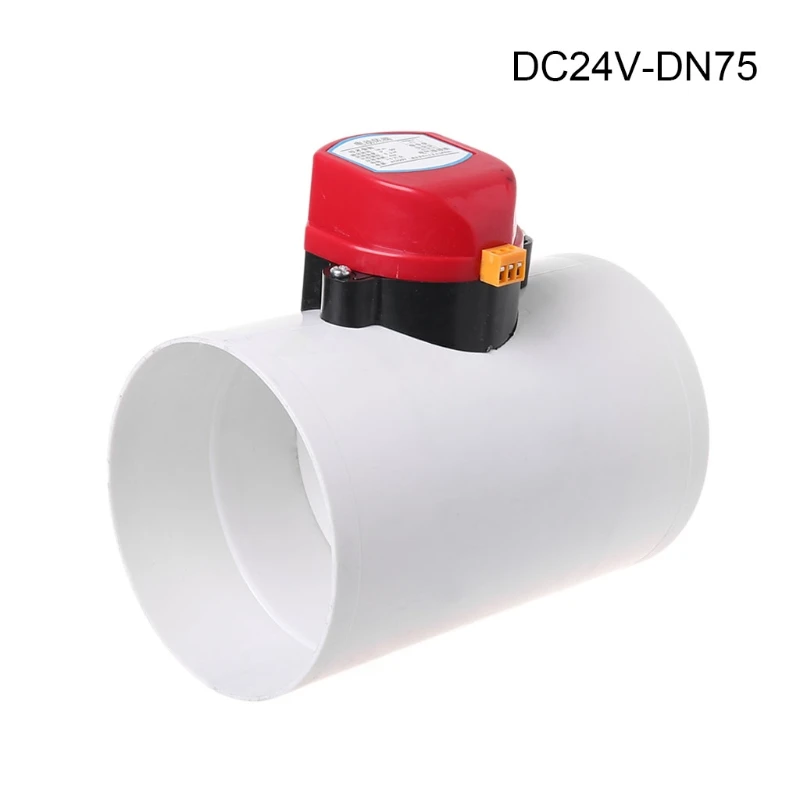 DC 12V 24V Motorized Air Damper Zone Dampers HVAC Damper Motorized HVAC