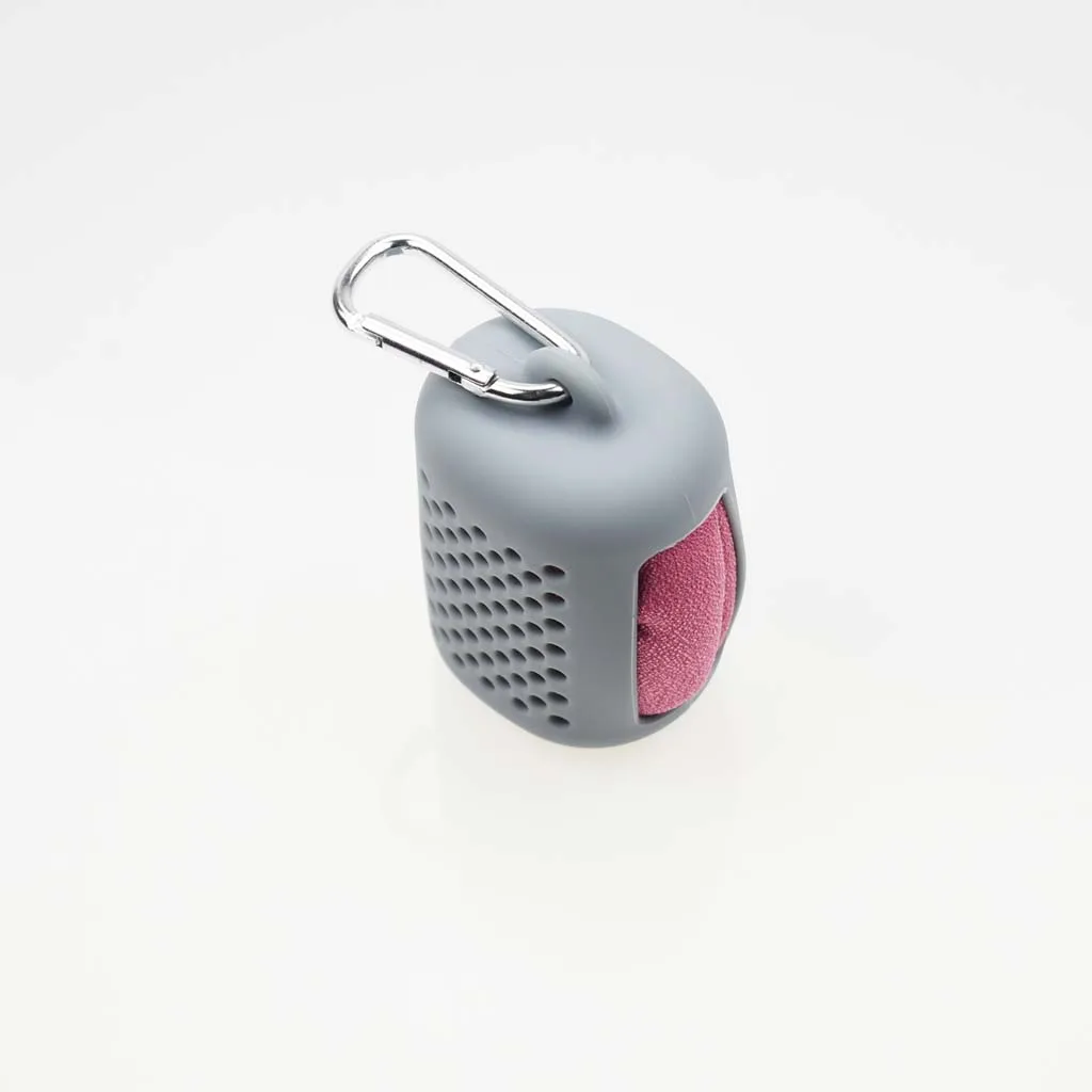 Ultra Compact с микрофиброй быстро сохнет Полотенца с силиконовый чехол для путешествий и занятий спортом Кемпинг пеший Туризм