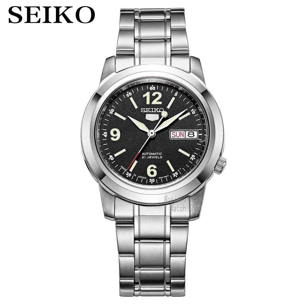Часы seiko мужские с автоподзаводом брендовые Роскошные спортивные