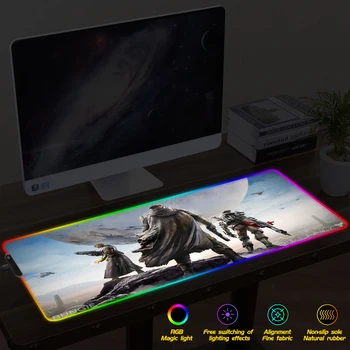 

FFFAS Magic Mouse Pad RGB LED equipment Notebook computer PC Keyboard and mouse mat Keyboard and mouse Cool