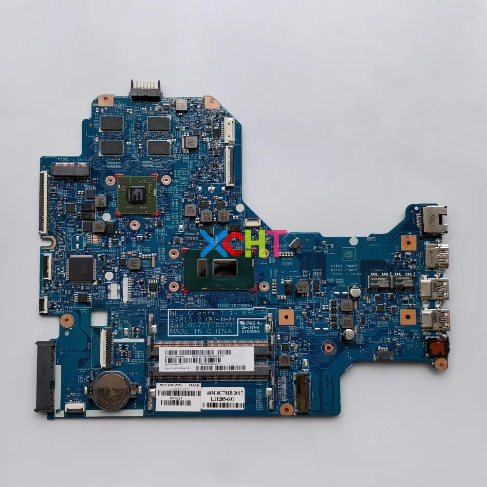 

L10760-001 448.0C711.0021 i7-8550U CPU 216-0864032 GPU for HP Laptop 17-bs 17-br NoteBook PC Motherboard Mainboard L10760-601