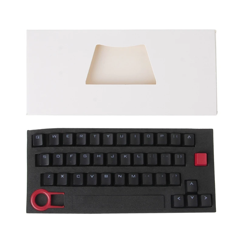 Полупрозрачный двойной выстрел PBT 104 KeyCaps с подсветкой для вишни клавиатура MX
