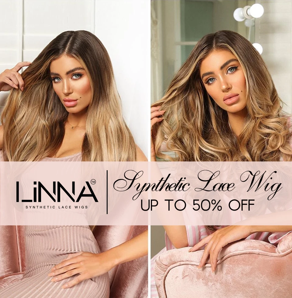 Long Straight Synthetic Hair Lace Wigs For Women Natural Hairline