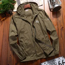 8868# стиль Мужская Летняя уличная ультратонкая дышащая Солнцезащитная куртка быстросохнущая с капюшоном ветрозащитная куртка