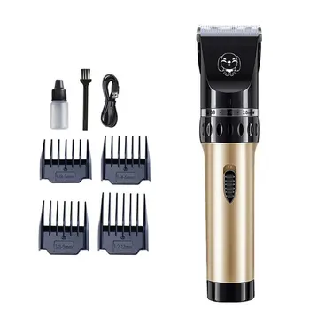 

Heavy-Duty Electric Dog Clippers Grooming Rechargeable Pet Cat Dog Hair Trimmer Electrical Clipper Shaver Haircut