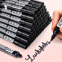 Фоторучка масляная водонепроницаемая черная ручка для маркеров