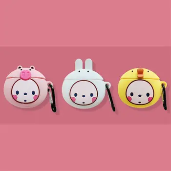 

Lovely Animal Pattern Protective Case Soft Silicone Cover Skin for Airpods 1/2 667C