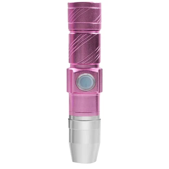 

365nm Led Tool Fluorescer Jade Multifunctional UV Flashlight Blacklight Money Detector Pen Mini Portable Torch USB Rechargeable