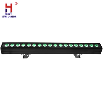 

Wash Led 18x15W Light RGBWA 4 Channels With DMX Control Wash Wall Lights For Building Wedding Party Stage