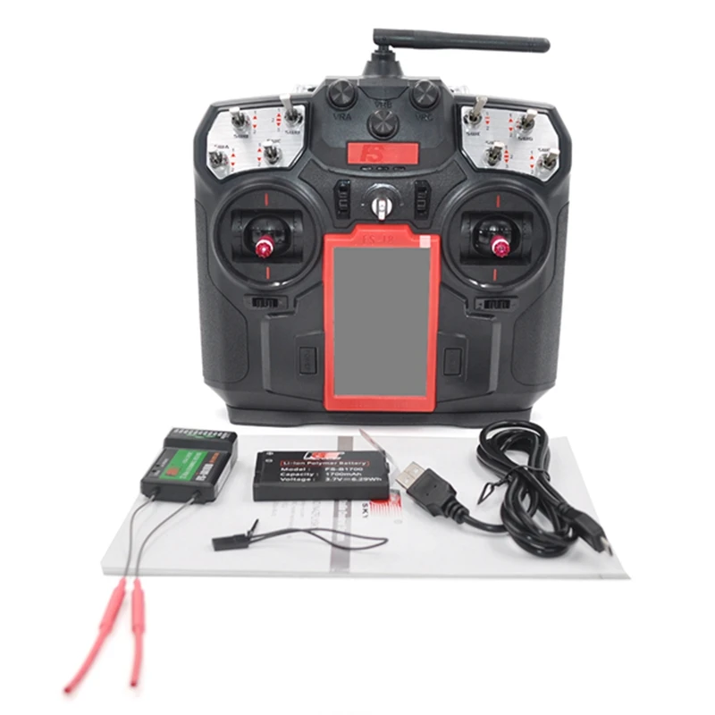 Оригинальный Flysky FS i6 i6S i6X T62.4G 6ch RC передатчик контроллер iA6 или iA6B приемник для