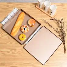 Стиль тяжелый Сталь Пособия по кулинарии тарелка выпечки Приспособления с антипригарным покрытием пекарня, торт плесень Бисквит с нугой и Пособия по кулинарии посудомоечная машина для выпечки, из углеродистой стали