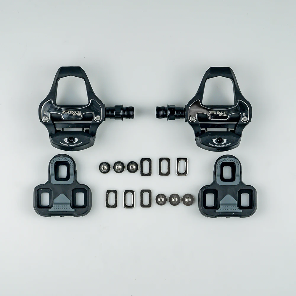 ZRACE PD-001 도로 자전거 사이클링 자동 잠금 페달 clipless 페달