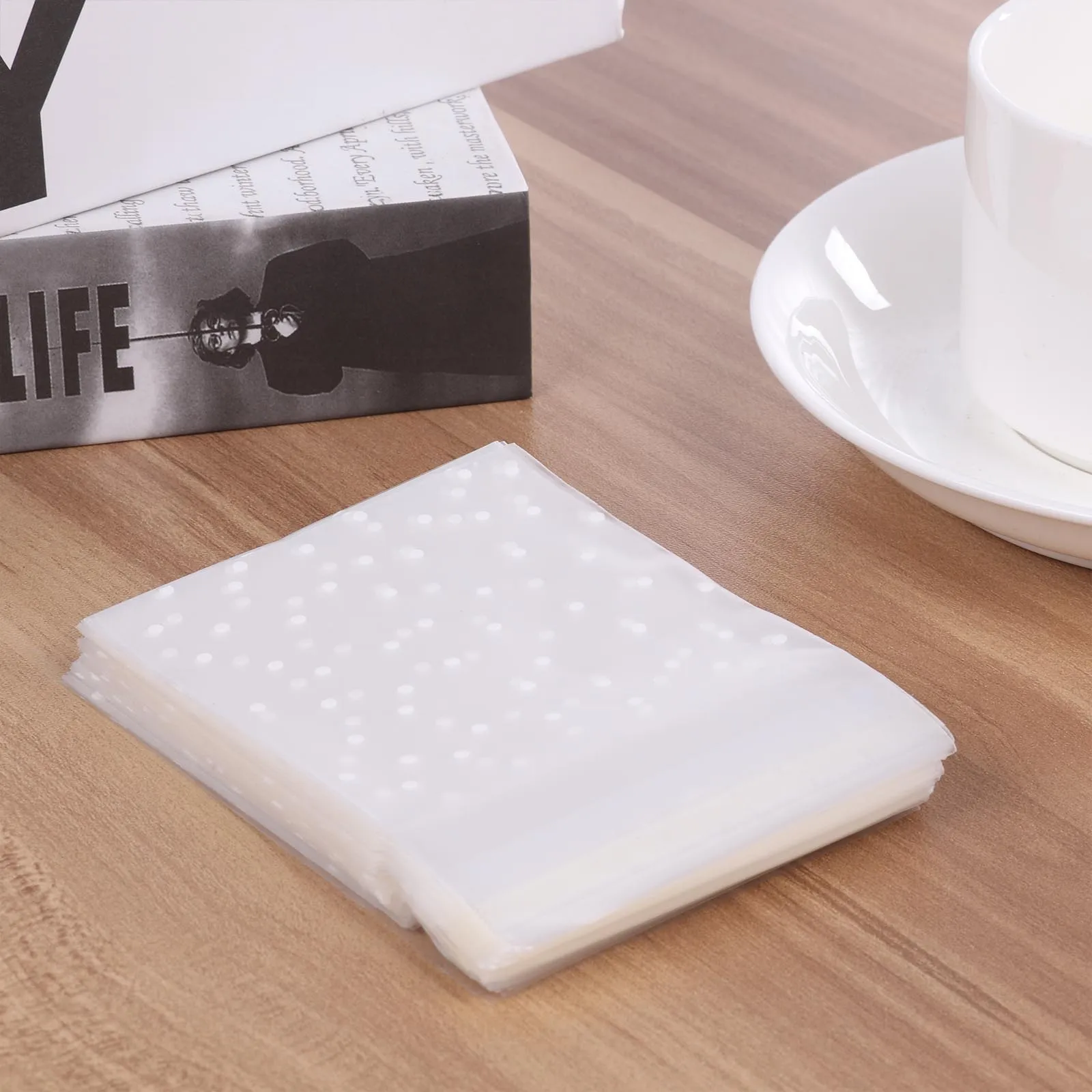 100 шт./компл. продукты Свадебная вечеринка поставки Еда Класс прозрачная сумка