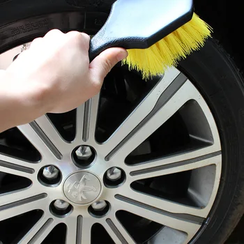 

Car Tyre PVC Cleaning Brush Wheel Rim Hub Brushes Vehicle Wheel Cleaner Exhaust Pipe Cleaning Auto Maintenance Tools